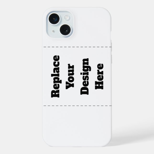 Erstellen Sie Ihr eigenes Weiß  iPhone Hülle (Rückseite)