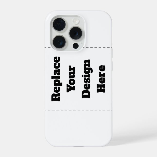 Erstellen Sie Ihr eigenes Weiß iPhone Hülle (Rückseite)