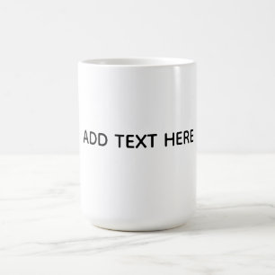 Erstellen Sie Ihr eigenes Weiß Kaffeetasse