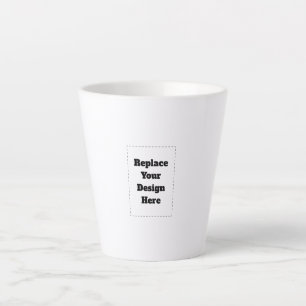 Erstellen Sie Ihr eigenes Weiß  Milchtasse