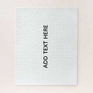 Erstellen Sie Ihr eigenes Weiß  Puzzle