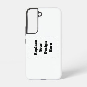 Erstellen Sie Ihr eigenes Weiß Samsung Galaxy Hülle