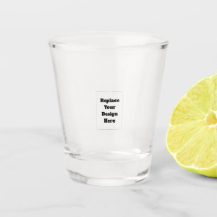 Erstellen Sie Ihr eigenes Weiß Schnapsglas