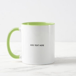 Erstellen Sie Ihr eigenes Weiß Tasse
