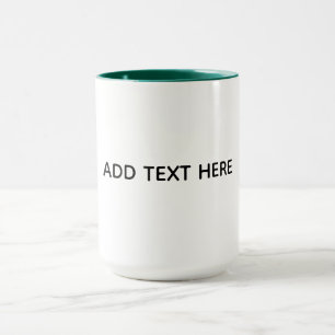 Erstellen Sie Ihr eigenes Weiß Tasse