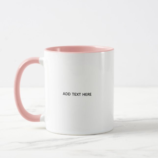 Erstellen Sie Ihr eigenes Weiß  Tasse (Links)