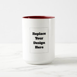 Erstellen Sie Ihr eigenes Weiß Tasse