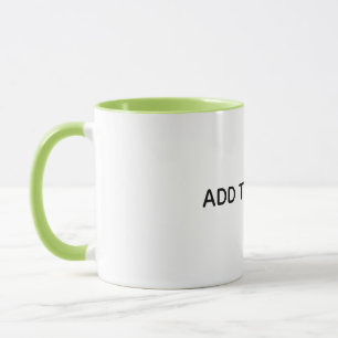 Erstellen Sie Ihr eigenes Weiß Tasse