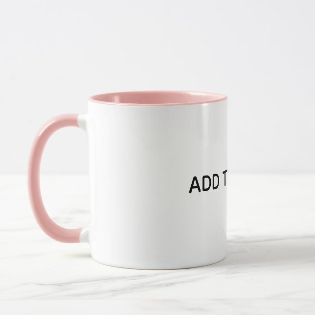 Erstellen Sie Ihr eigenes Weiß  Tasse (Links)
