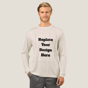Erstellen Sie Ihr eigenes Weiß Tri-Blend Shirt
