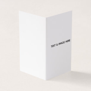 Erstellen Sie Ihr eigenes Weiß Visitenkarten