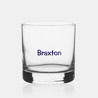 Erstellen Sie Ihr eigenes Whiskeyglas Whiskyglas