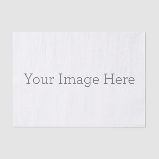 Personalisierte  14.8 g/m2 Seidenpapier, Größe: 25,4 cm × 35,6 cm (Vorderseite)