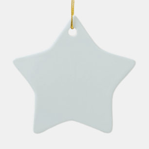 Erstellen Sie Ihr eigenes Winterblau Keramik Ornament