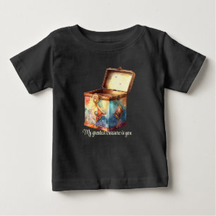 Erstellen Sie Ihr eigenes Zauberkunstfeld Erinneru Baby T-shirt