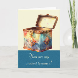 Erstellen Sie Ihr eigenes Zauberkunstfeld Erinneru Feiertagskarte