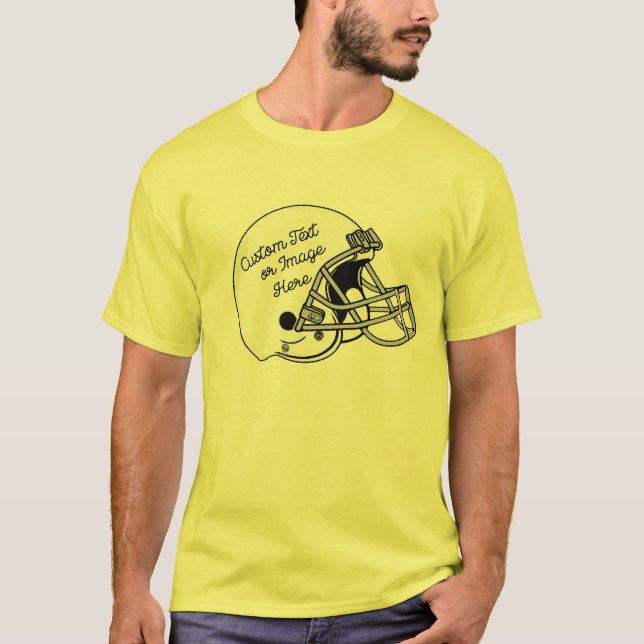 Erstellen Sie Ihr Football-Shirt-Lieblingsspielert T-Shirt (Vorderseite)