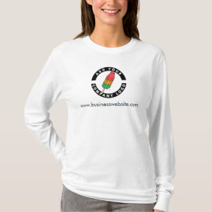 Erstellen Sie Ihr Geschäftslogo und Ihre Website-A T-Shirt