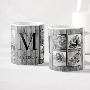 Erstellen Sie Ihr individuelles Foto Collage Rusti Kaffeetasse