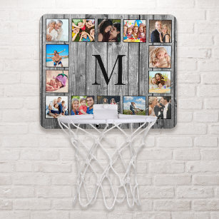 Erstellen Sie Ihr individuelles Foto Collage Rusti Mini Basketball Netz