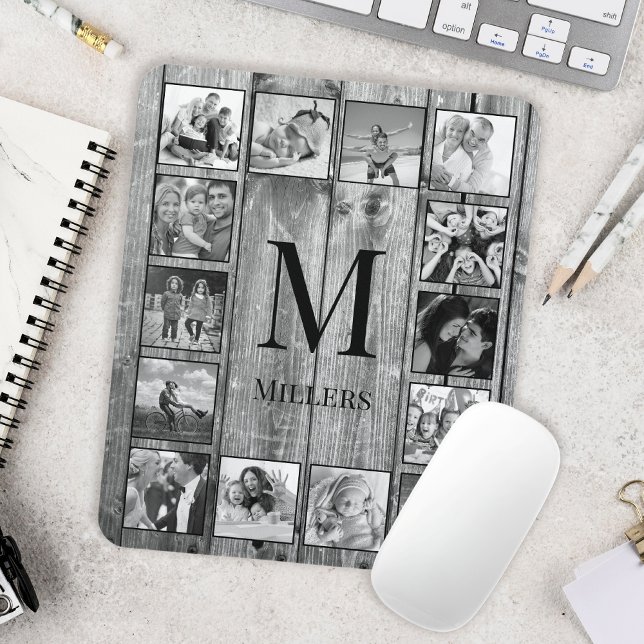 Erstellen Sie Ihr individuelles Foto Collage Rusti Mousepad (Von Creator hochgeladen)