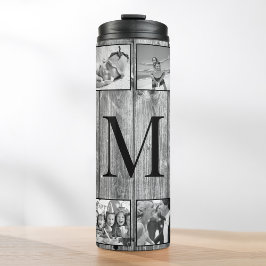 Erstellen Sie Ihr individuelles Foto Collage Rusti Thermosbecher