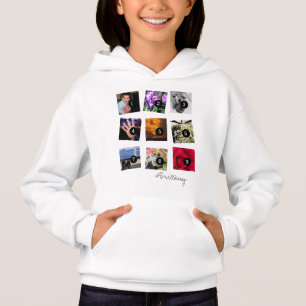 Erstellen Sie Ihr Instagram Selbt 9 Bilder + NAME! Hoodie