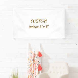 Erstellen Sie Ihr personalisiertes 3'x5' Indoor-Pr Banner