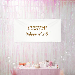 Erstellen Sie Ihr personalisiertes 4'x8' Indoor-Pr Banner