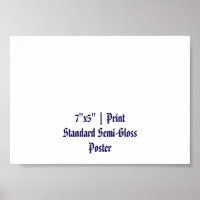 Erstellen Sie Ihr persönliches 7"x5" Standard-Semi