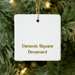 Erstellen Sie Ihr persönliches keramisches quadrat Keramikornament