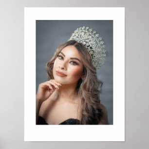 Erstellen Sie Ihr Portrait 16" x 12", Werteposter Poster