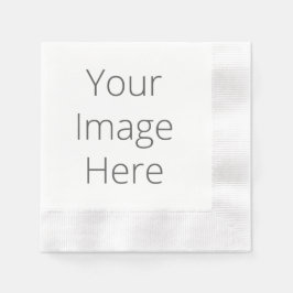 Erstellen Sie Ihr weißes Cocktailpapier Napkins Serviette