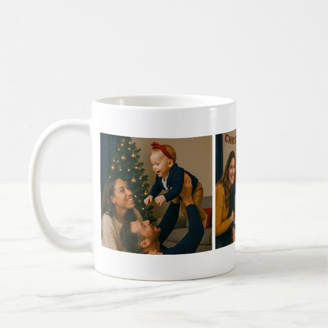 Erstellen Sie Ihre 3-Foto-Collage  Kaffeetasse (Links)