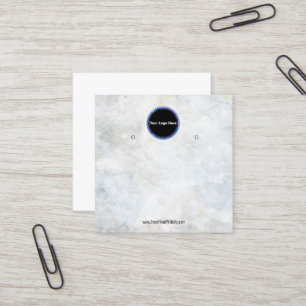 Erstellen Sie Ihre benutzerdefinierte Logo-Werbeka Quadratische Visitenkarte