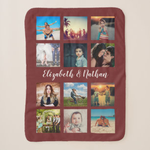 Erstellen Sie Ihre benutzerdefinierten 12-Fotocoll Sherpadecke