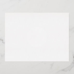 Erstellen Sie Ihre eigene 10,8 x 14,2 cm große Fol Folien Feiertagspostkarte