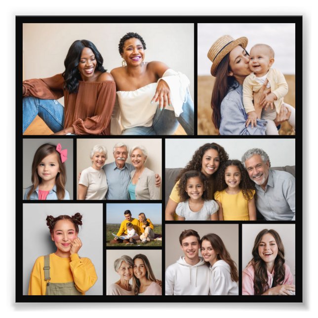Erstellen Sie Ihre eigene 10 Collage Foto Erweiter (Vorne)