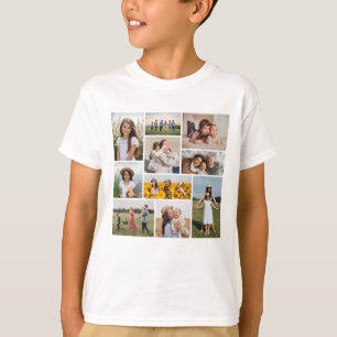 Erstellen Sie Ihre eigene 10-Foto-Collage T-Shirt