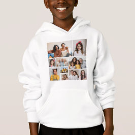 Erstellen Sie Ihre eigene 10-FotoCollage Hoodie