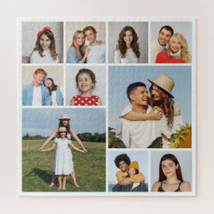 Erstellen Sie Ihre eigene 10-FotoCollage Puzzle