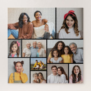 Erstellen Sie Ihre eigene 10-FotoCollage Puzzle