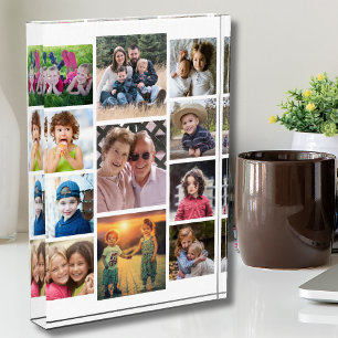 Erstellen Sie Ihre eigene 11-Familienbild-Collage Fotoblock