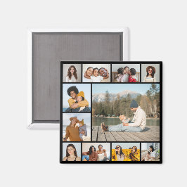 Erstellen Sie Ihre eigene 11 FotoCollage Magnet