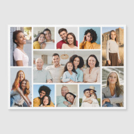 Erstellen Sie Ihre eigene 11 Fotocollage Magnetkar Magnetkarte