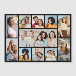 Erstellen Sie Ihre eigene 11 Fotocollage Magnetkar Magnetkarte