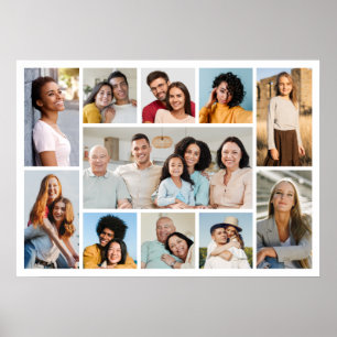 Erstellen Sie Ihre eigene 11 FotoCollage Poster