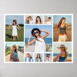 Erstellen Sie Ihre eigene 11 FotoCollage Poster