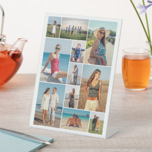 Erstellen Sie Ihre eigene 11 FotoCollage Sockelschild