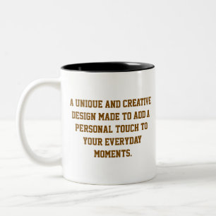 Erstellen Sie Ihre eigene 11oz Zwei-Ton-Kaffeetass Zweifarbige Tasse